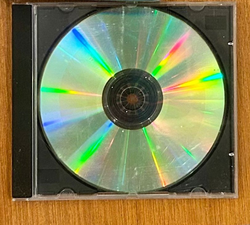 Imagem de um CD 