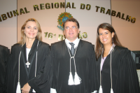 Desembargadores Kátia Arruda, Gerson de Oliveira e Márcia Andrea Farias
