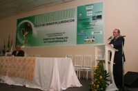 Ministro César Asfor Rocha fez a conferência de abertura do IV Coclojur