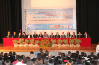 Autoridades participam da cerimônia de abertura do congresso