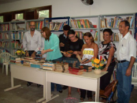 Biblioteca da Bairro de Fátima recebeu 110 exemplares de livros usados 