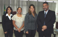 Júlio Guimarães, Des. Márcia Andrea Farias,  Elizabeth Menezes e Márcia Miranda