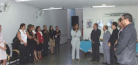 A presidente do TRT agradeceu, em nome dos magistrados, a homenagem da  CEF 
