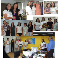 Mulheres receberam homenagens nos seus locais de trabalho 
