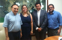 Sebastião Madeira, Fernanda Franklin, José Antônio Silva e Raimundo Miranda