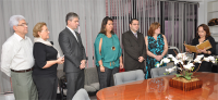 Cerimônia de posse ocorreu  pela manhã, no gabinete da Presidência do TRT-MA