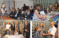 Ministra Kátia Arruda, após palestra faz lançamento de livro de contos infantis