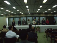 Desembargadora Ilka Esdra compôs a mesa de honra da solenidade de posse do procurador-chefe da União Ivo Miranda