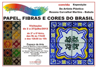 Espaço de Arte do TRT-MA recebe a exposição Papel, fibras e cores do Brasil