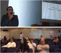 Stael Araújo explicou aos líderes e gestores o que está sendo feito para o alcance das metas