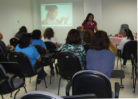 Mães do TRT-MA participam de workshop de maquiagem