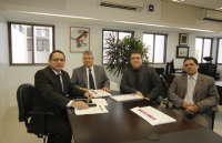 Des. James Magno, Des. André Genn, juiz Agenor Pereira e juiz Rodrigo Samico.