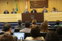 Coleprecor participa da abertura da reunião de integração entre e-Gestão e PJe