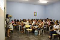 Escola Eney Santana (APAE) recebe equipe do TRT na Escola