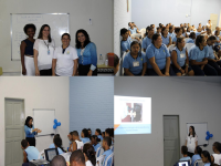 Equipe do TRT Na Escola visita alunos da Escola Eney Santana - APAE