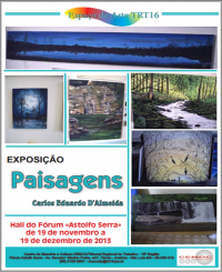 “Paisagens” em cartaz no Espaço de Arte do TRT-MA