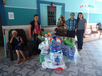 TRT entrega parte das doações da Campanha Natal Solidário 2013 ao Asilo de Mendicidade de São Luís