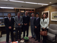Ouvidor do TRT-MA visita o presidente do TST