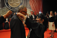 Presidente do TRT-MA recebe Medalha da Ordem do Mérito Judiciário no Grau Grande Oficial