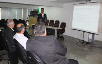 Rômulo Moura durante a apresentação da CPTIC.