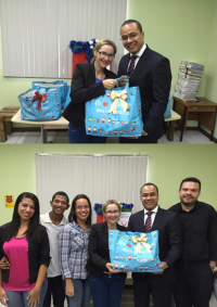 VT de Balsa participa de Natal Fraterno com a doação de cestas básicas a famílias do município