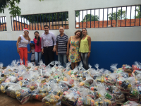 Campanha Natal Solidário: VT de Estreito distribui 108 cestas básicas