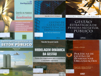Alguns dos livros disponíveis para consulta na Biblioteca
