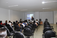 Tatiana inicia falando do Programa Trabalho Seguro