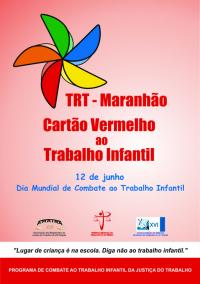 TRT-MA define programação para o Dia Mundial de Combate ao Trabalho Infantil