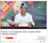 Neymar Jr. faz campanha contra o Trabalho Infantil em parceria com a Justiça do Trabalho