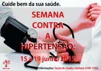 Seção de Saúde realiza Semana Contra a Hipertensão