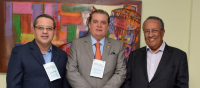 Da esquerda para a direita: Desembargadores James Magno, Gerson de Oliveira e Lorival Santos.