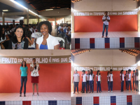 Equipe do TRT na Escola visita UI Maria José Aragão na Cidade Operária