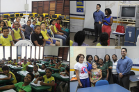 TRT na Escola chega ao bairro Vicente Fialho