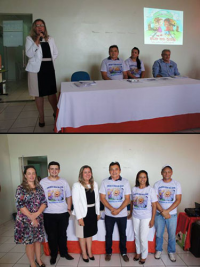 Registro do lançamento do Plano Municipal de Vargem Grande para Erradicação do Trabalho Infantil que teve a participação da juíza Liliana Bouéres