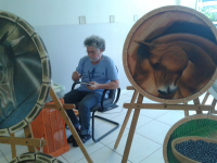 Milton Lozano volta ao Espaço de Artes para expor suas mandalas