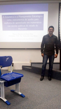 Marcos defendeu dissertação voltada para melhorar ensino-aprendizagem em matemática no Maranhão