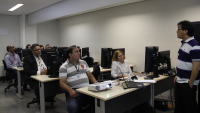 Servidores da área administrativa participaram de treinamento realizado na Escola Judicial