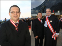 Desembargador James Magno Araújo Farias, presidente do TRT-MA, foi um dos agraciados na solenidade do TST, com o Grau Grande Oficial, por indicação da ministra Kátia Magalhães Arruda. A medalha foi entregue pelo ministro Emmanoel Pereira.