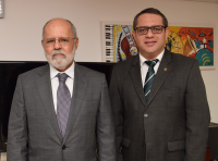 Ministro Renato Paiva e desembargador James Magno.