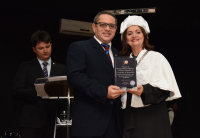 Presidente do TRT-MA e a reitora da UFMA, Nair Portela