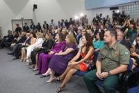 Instituições e desembargadoras homenageadas.