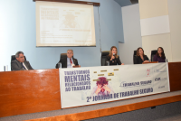 Mesa de abertura da Jornada de Trabalho Seguro do TRT-MA