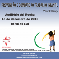 Trabalho infantil: TRT-MA discute prevenção e combate na próxima quinta-feira