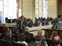 Palestra ministrada pelo desembargador James Magno foi promovida pela Escola Judicial TRT3