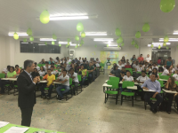 Juiz Leonardo fala para estudantes do IFMA