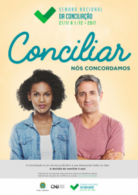 Semana Nacional de Conciliação começa dia 27 de novembro
