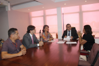 Presidente James Magno assina termo de doação de processos findos à Coopresl