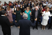 Culto ecumênico reuniu magistrados, servidores, familiares, convidados e terceirizados no Auditório Ari Rocha