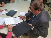 Diretor da EJud16 assina memorando de entendimento com a reitora da UFMA